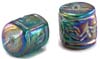 Asorted  Bead with Special Rainbow Polish - click here for large view